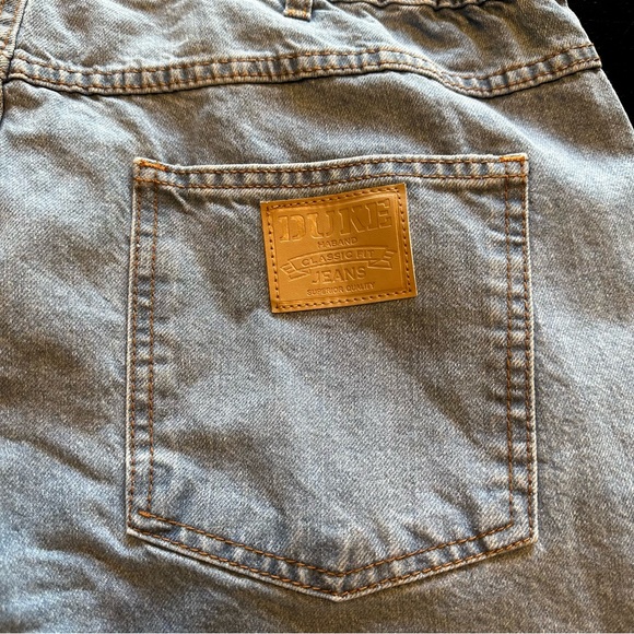 Retro Haband Duke Size 38 Light Wash Denim Jean Trendy Dad Jean - Picture 11 of 11